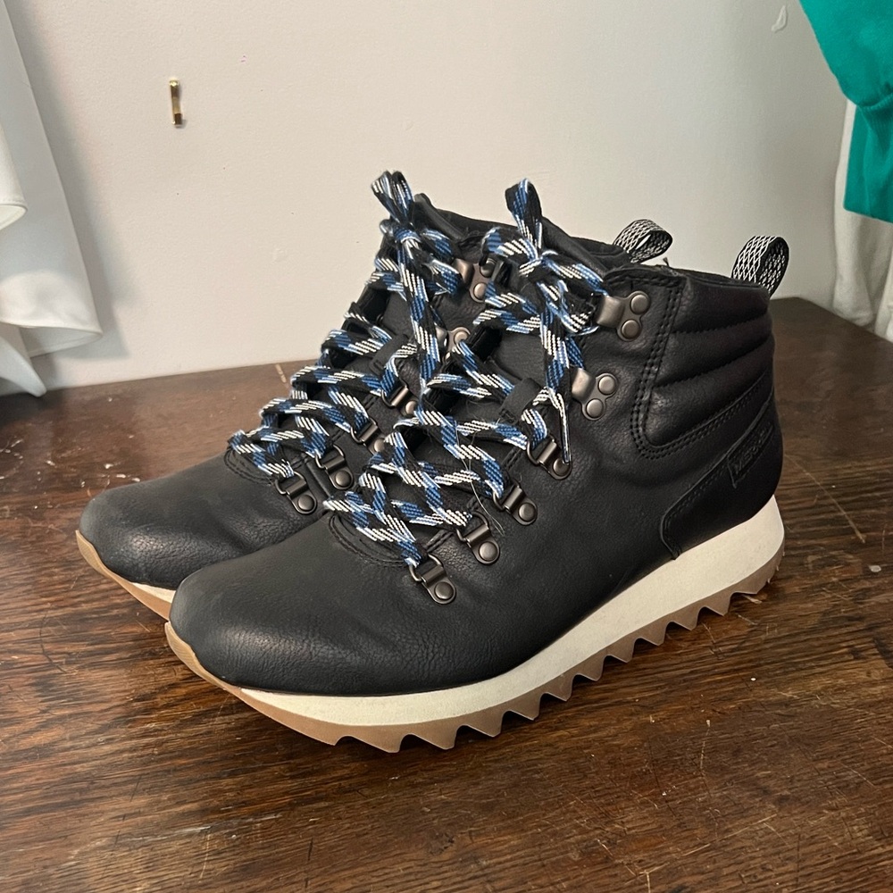 Merrell Black and Blue Winter Boots